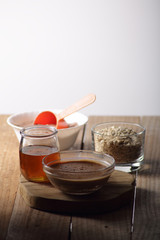 natillas de proteínas con avena