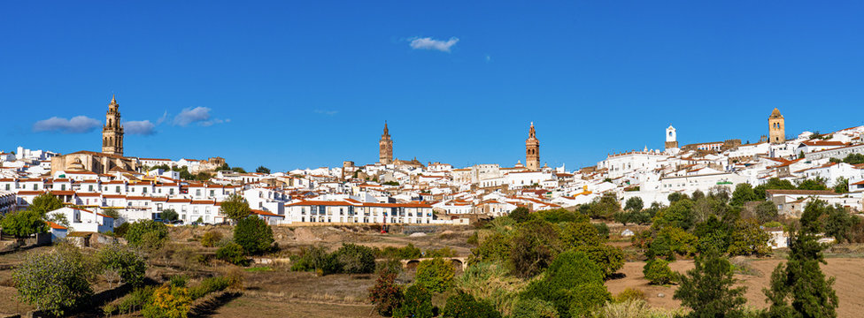 Jerez de los Caballeros, City at Badajoz, Extremadura in Spain