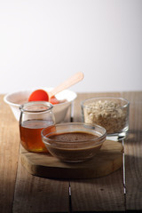 natillas proteicas con avena