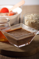 natillas proteicas con avena