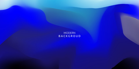 Dynamic colourful blue gradient background