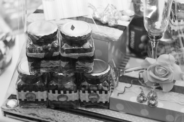 Delicious food on a table