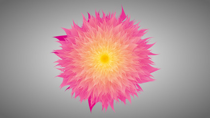 Obraz premium Floral blending design