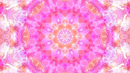 Kaleidoscope Mandala Art Design Abstract Background