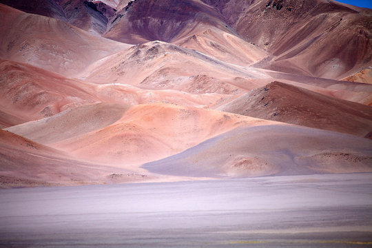 Colourful Rocks At The Puna De Atacama, Argentina