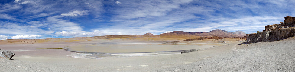 Laguna Grande in the Catamarca Province at Puna de Atacama, Argentina