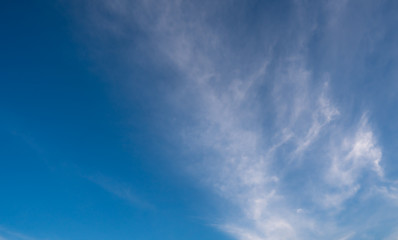 blue sky with cloud in sunshine day.