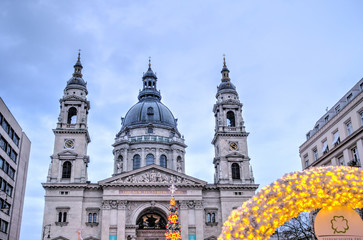 Budapest landmarks, HDR Image