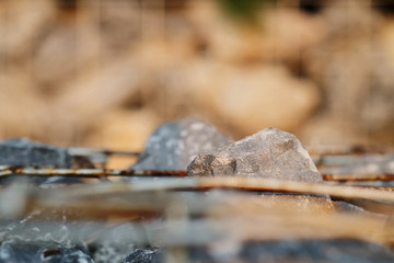 Stone wall texture with space for write wording