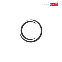 Abstract Circle Logo Icon Vector