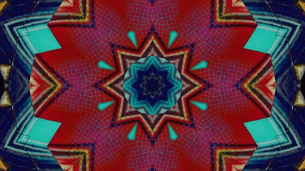 Kaleidoscope Mandala Art Design Abstract Background