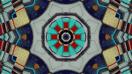 Kaleidoscope Mandala Art Design Abstract Background