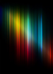 Glow vertical lines with colorful background