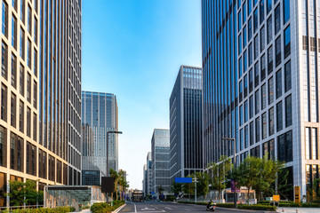 Modern Architecture Office Building in Jinan Financial District