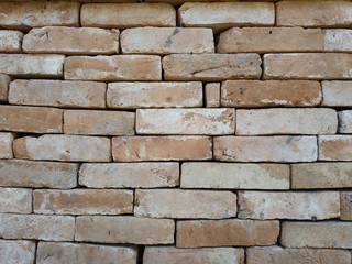 Photo background. texture of marble masonry. ancient stones, nature park