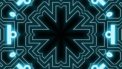 Kaleidoscope Mandala Art Design Abstract Background