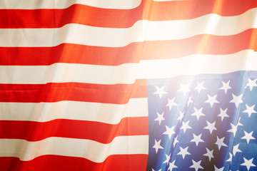 america flag with copyspace for national holiday Presidents day concept Martin Luther King day...