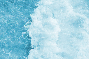 Obraz premium wave, blue ocean water texture for background