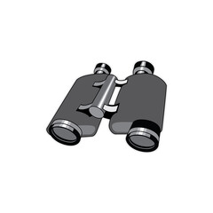 Vector of Black binoculars design eps format , suitable for your design needs, logo, illustration, animation, etc.