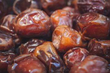 Delicious fresh and sweet Sukkari dates from Saudi Arabia