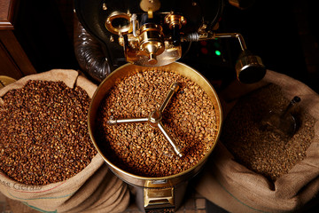  Turkish style coffee bean roaster
