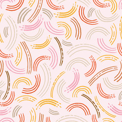 Fototapeta na wymiar Colorful abstract pattern. Repeat pattern of pastel colors.