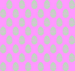 Seamless pattern, backgrounds, textures of colored abstract Easter eggs. Watercolor decorative drawing