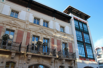 flat buildings in arcachon (france) 