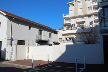 street and buildings in arcachon (france) 