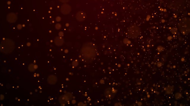Rd particles background. Abstract particle motion 4K.