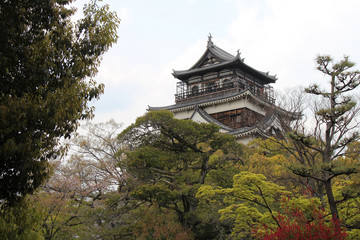 castle in hiroshima (japan) 