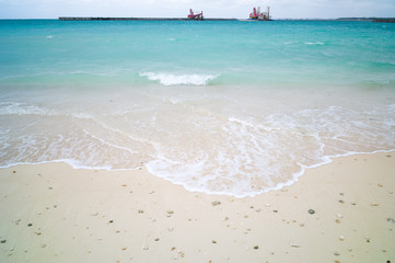 beach and sea