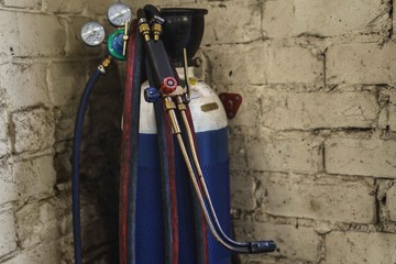 Oxy-fuel welding and cutting station