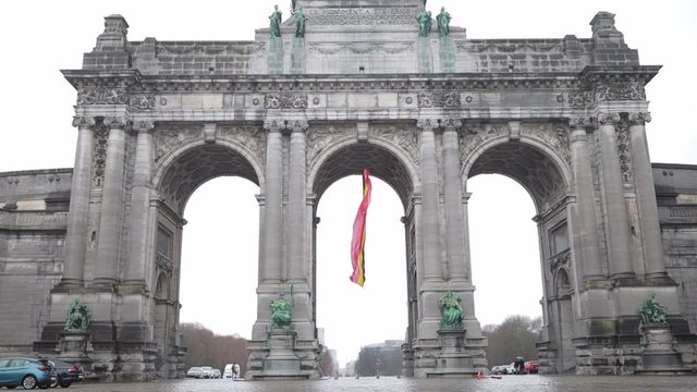 Bruxelles Cinquantenaire park,  Arcades du Cinquantenaire, Palais du Cinquantenaire