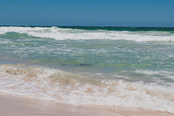 detail of Cottesloe Beach, one of the most iconic beaches near Perth