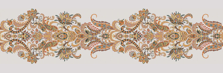 Decorative elegant luxury design.Paisley pattern.