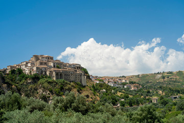 Obraz premium Oriolo, in the valley of Ferro river, Calabria, Italy