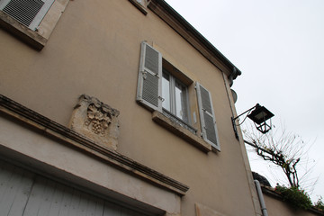Fototapeta na wymiar house in sancerre (france)