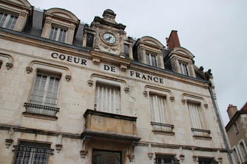 building in sancerre (france) 