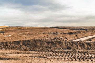 Naklejka premium Scenic View of the Desert