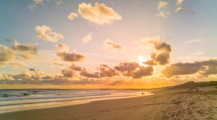 Fototapeta na wymiar Landscape sea sunset