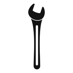 Restore wrench icon. Simple illustration of restore wrench vector icon for web design isolated on white background