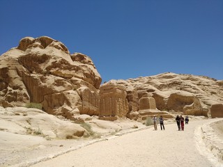 Petra Town, Jordan July 3th 2019 &ndash; Ruins