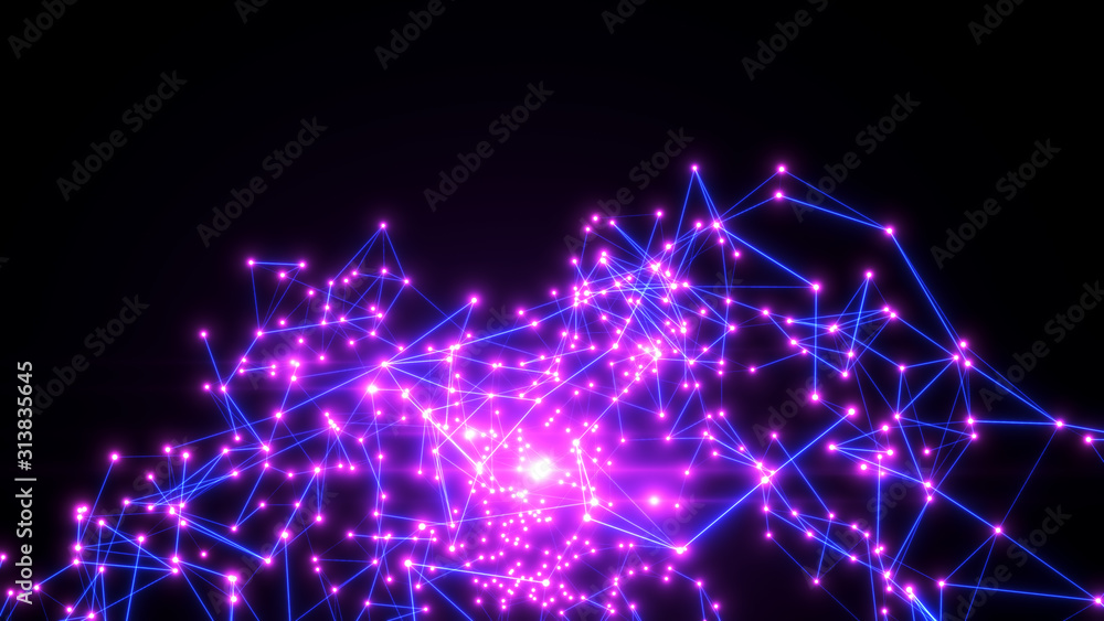Poster abstract geometrical background. digital abstract technology background.