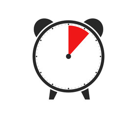 7 Sekunden oder 7 Minuten - Wecker Icon