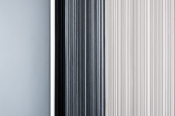 Obraz premium Close-up on different wallpapers