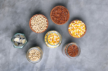 Soy beans, sorghum corn. Main crops of the Argentine economy and South America