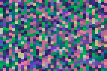 Colorful pattern with different shapes objects. Texture background for textile, print, paper,...