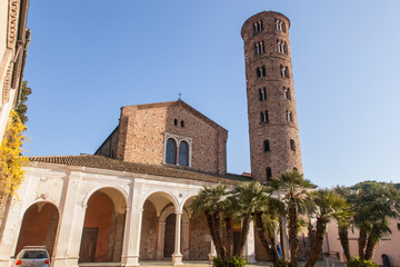Ravenna Italian mosaic capital, Italy - Emilia Romagna, Basilica of Sant 'Apollinare Nuovo.