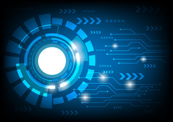 Abstract Hi-tech technology background.